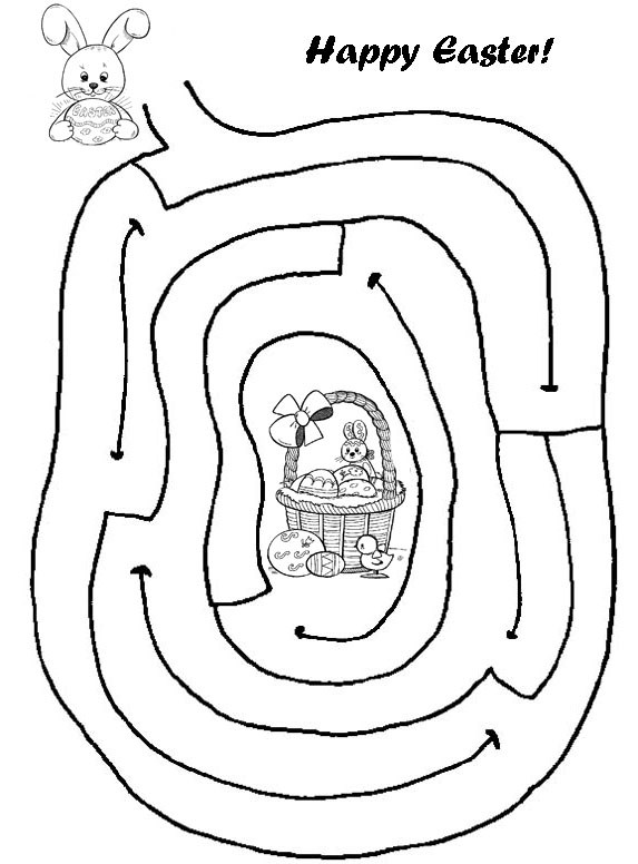 Printable mazes