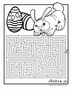 Easter coloring pages and printable mazes woo jr kids activities childrens publishing easter coloring pages easter colouring printable mazes