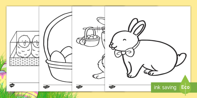 Easter loring pages usa resources teacher made