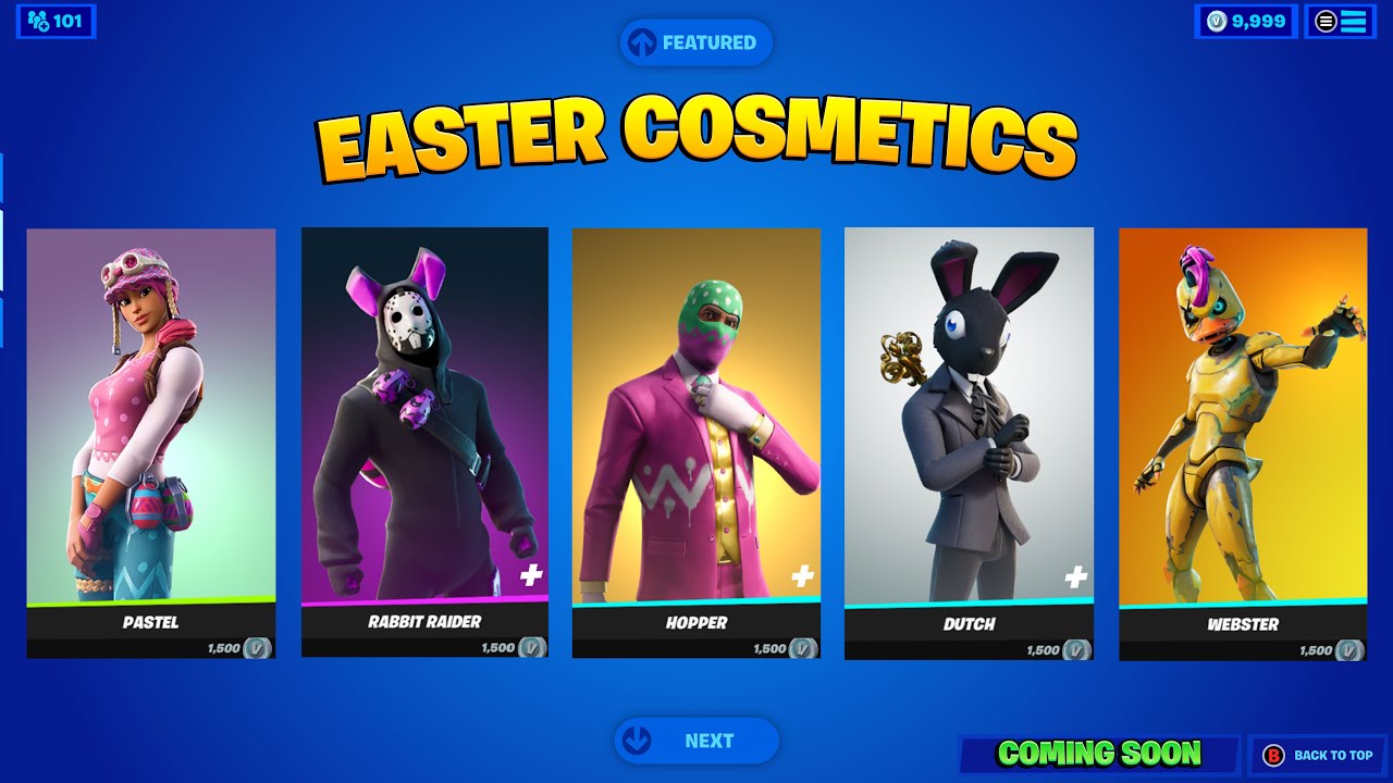 Download Free 100 + easter skins fortnite