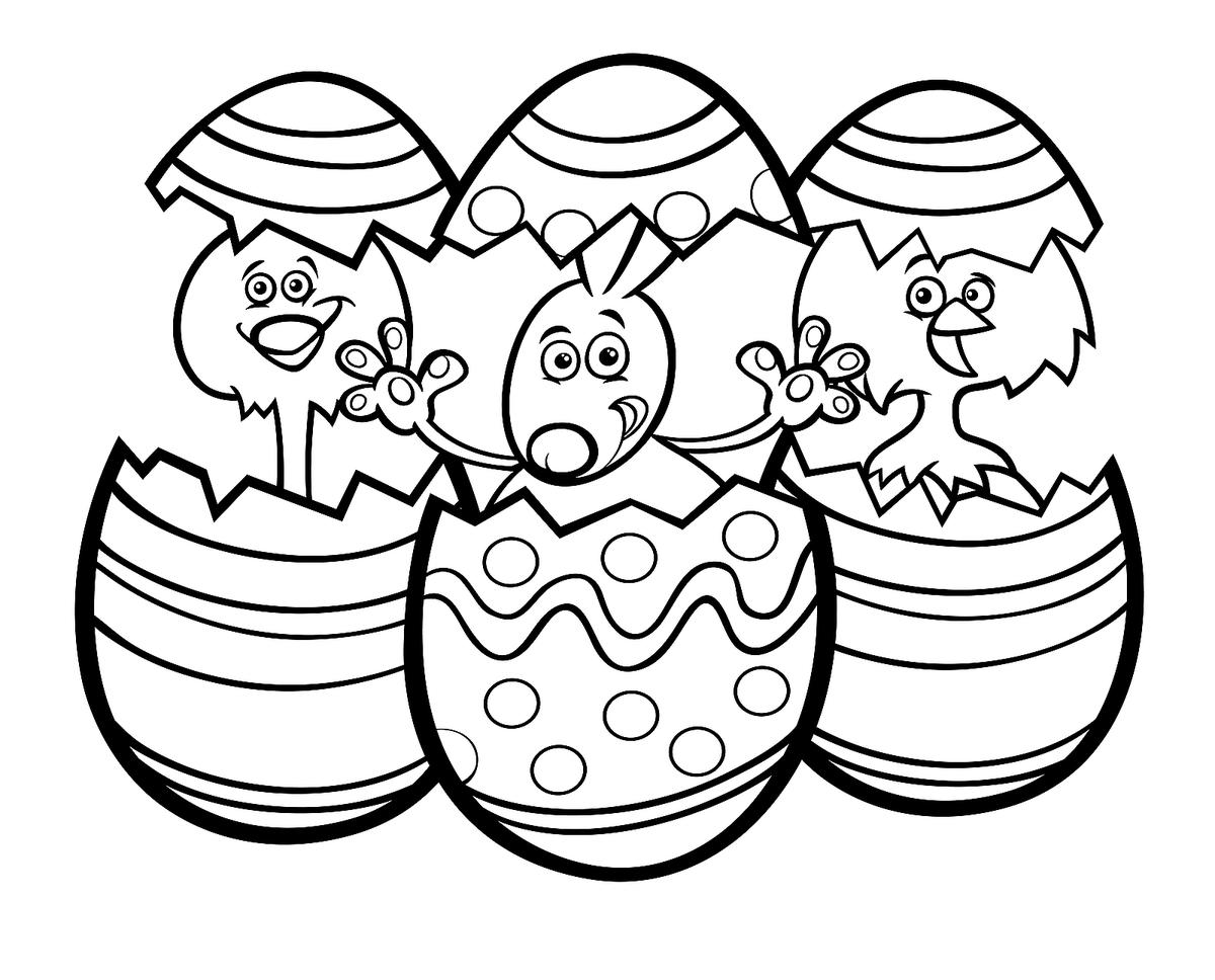 Easter coloring pages free fun printable spring