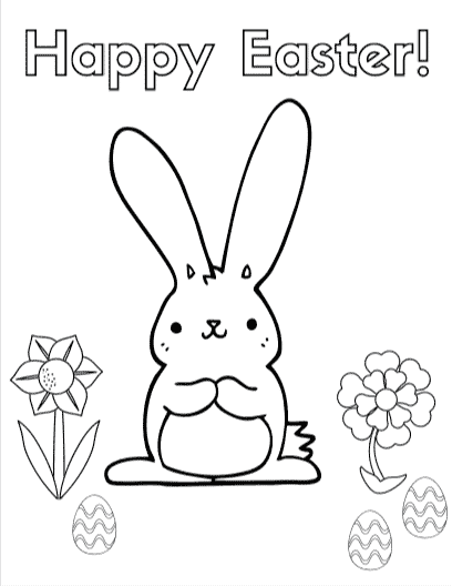 Free easter coloring sheets and activities