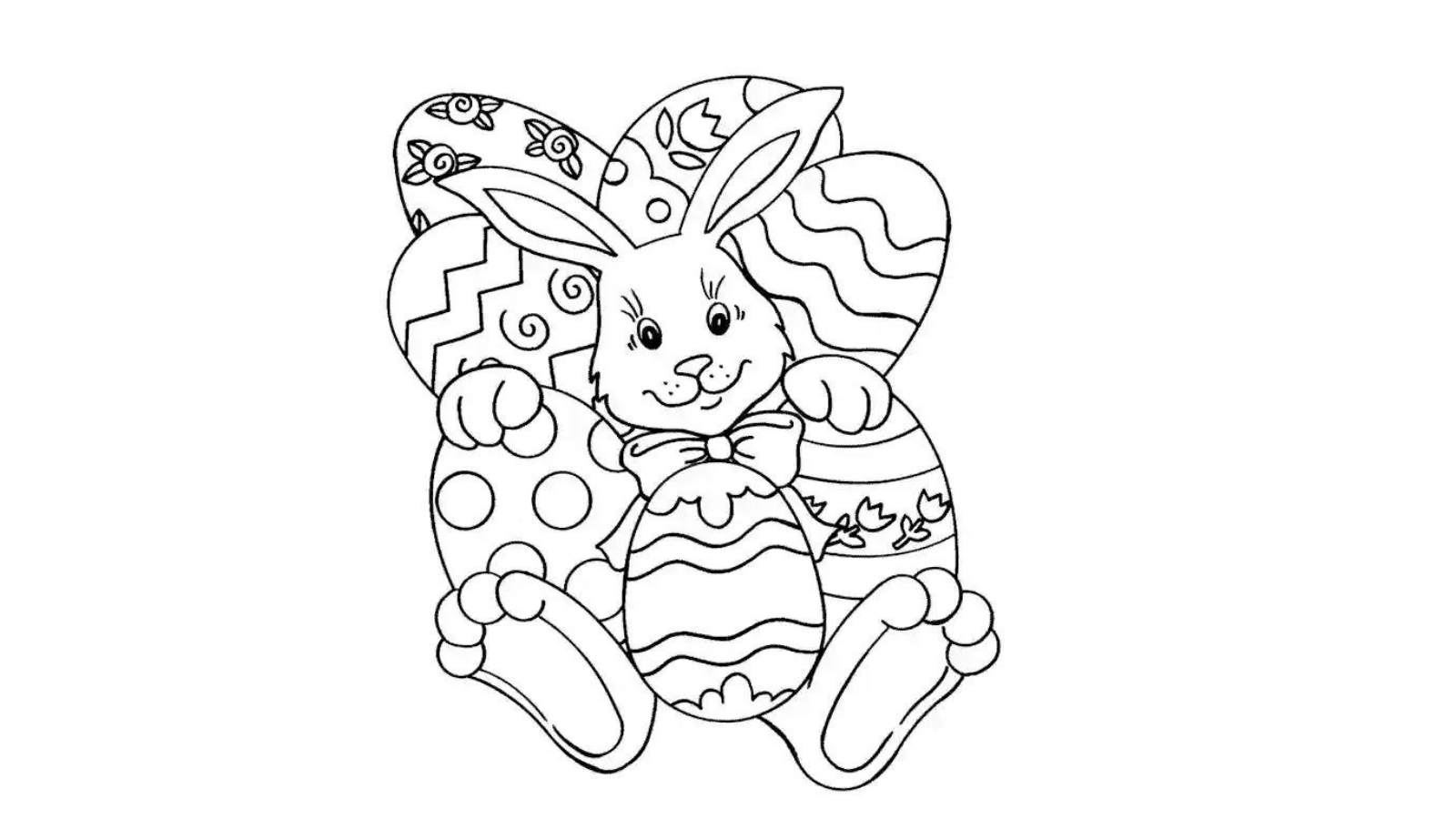 Techno gamer on x cute bunny with easter eggs coloring pages follow us to get more free printable coloring pages httpstcoraguvlyxt coloringpages coloringpagesforadults coloringpagesforkids coloringbook cute easterbunny eastereggs