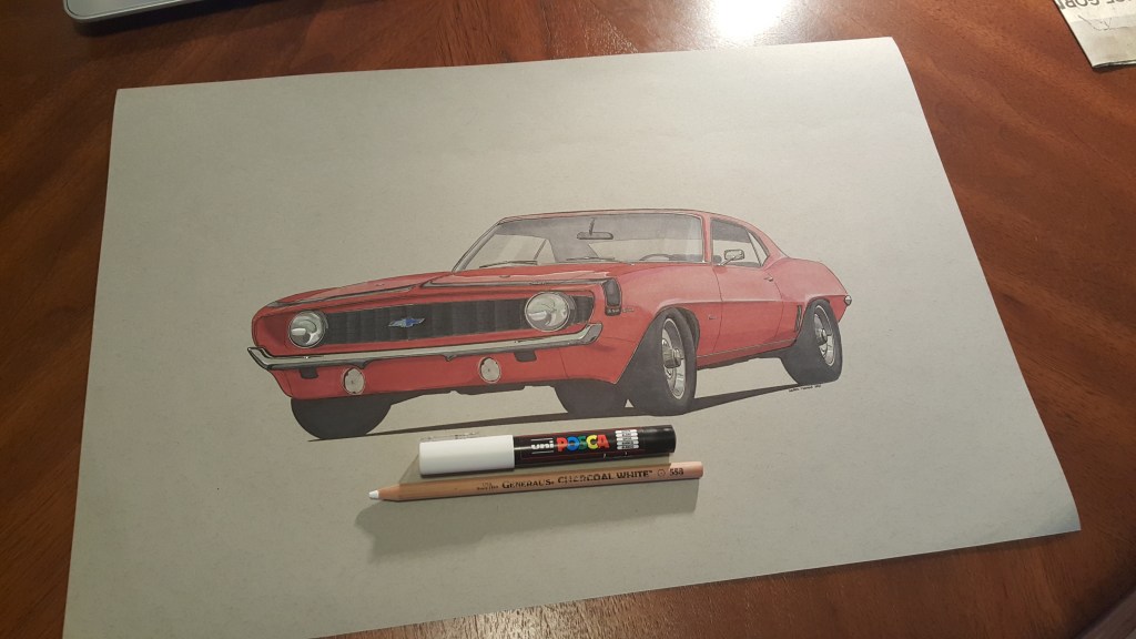 Camaro drawing