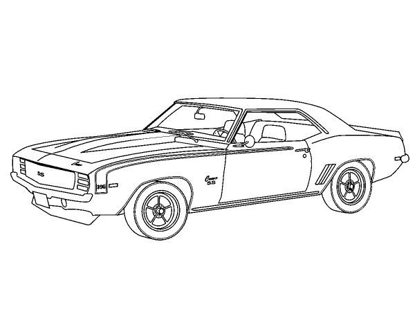 Car and truck coloring pages chevy camaro truck coloring pages cars coloring pages old school cars