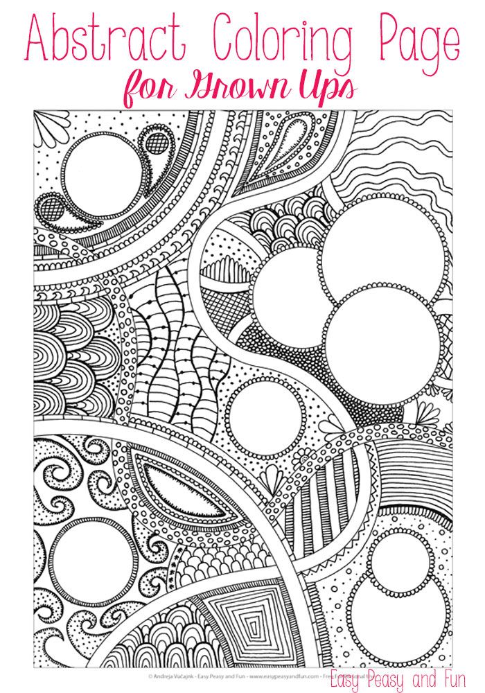 Free abstract coloring page for adults abstract coloring pages adult coloring pages coloring pages