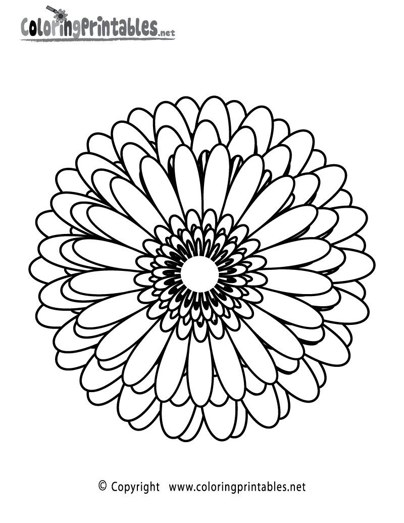 Abstract coloring page