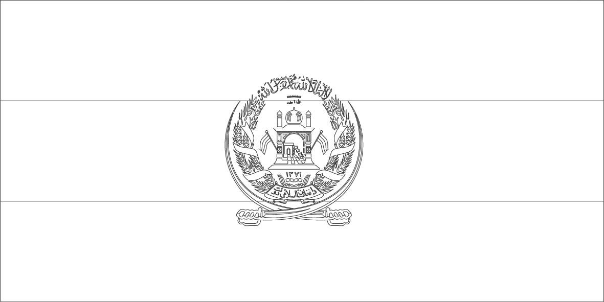 Afghanistan flag coloring page sonlight core c window on the world flag coloring pages afghanistan flag coloring pages