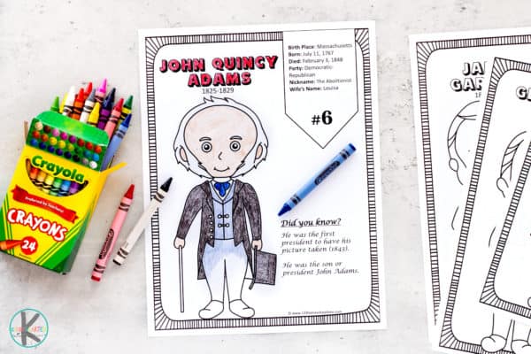 Ð free printable president coloring pages w interesting facts