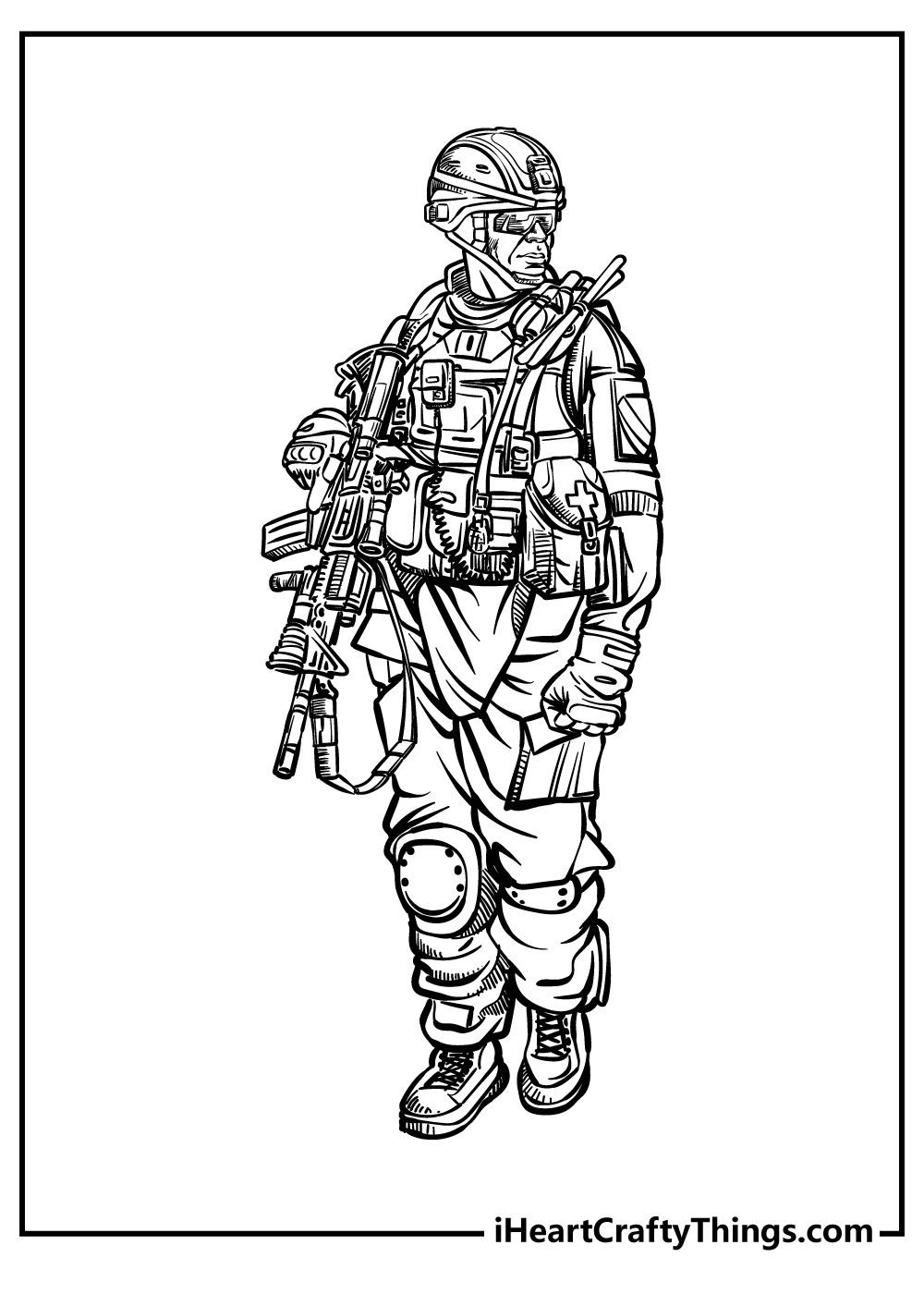 Army coloring pages free printables