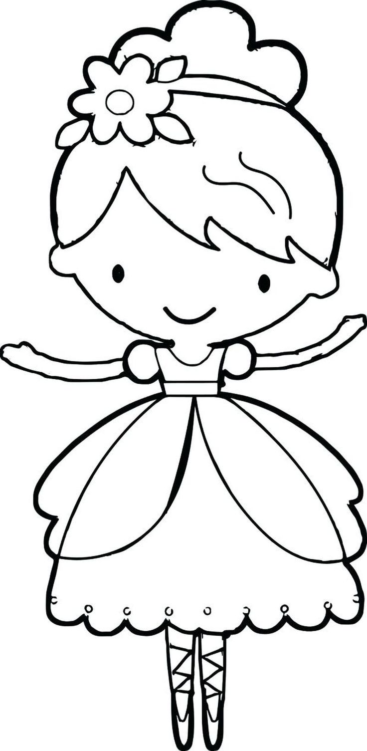 Cute ballerina coloring pages pdf ideas