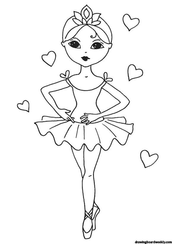 Coloring page ballerina printable ballerina coloring pages mermaid coloring pages coloring pages