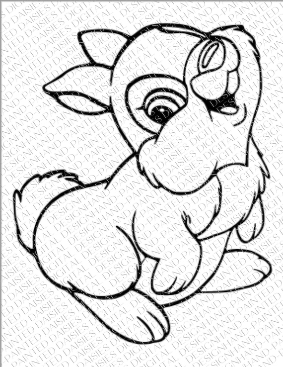 Bambi coloring pages