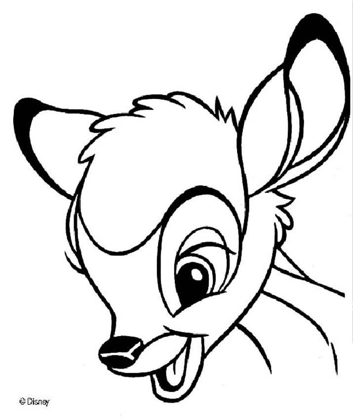 Bambi coloring pages