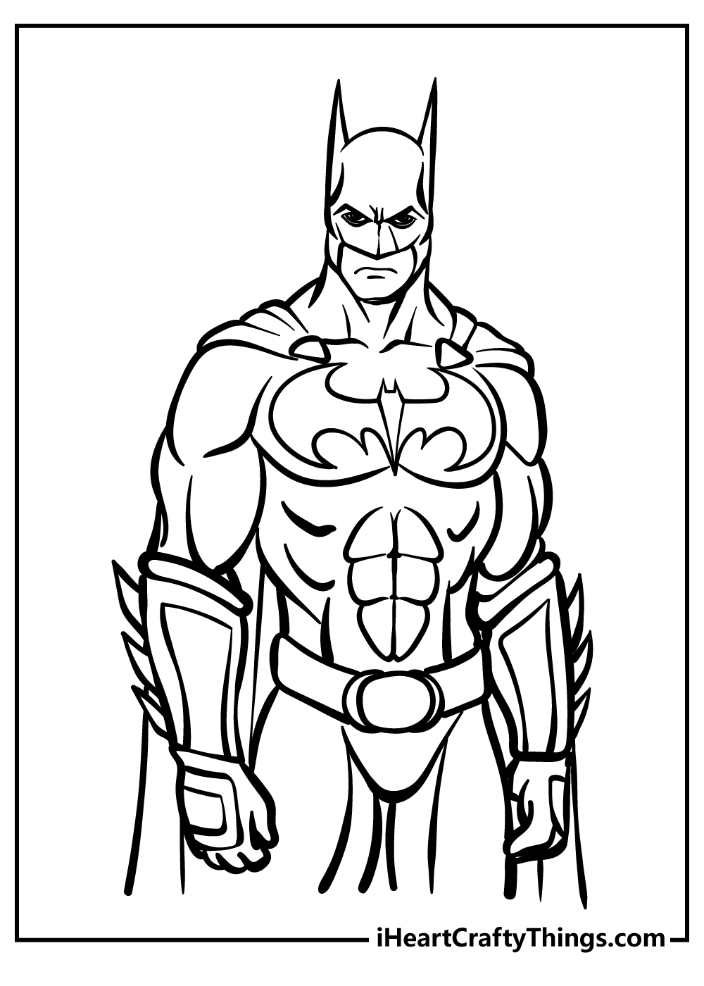 Batman coloring pages free printables