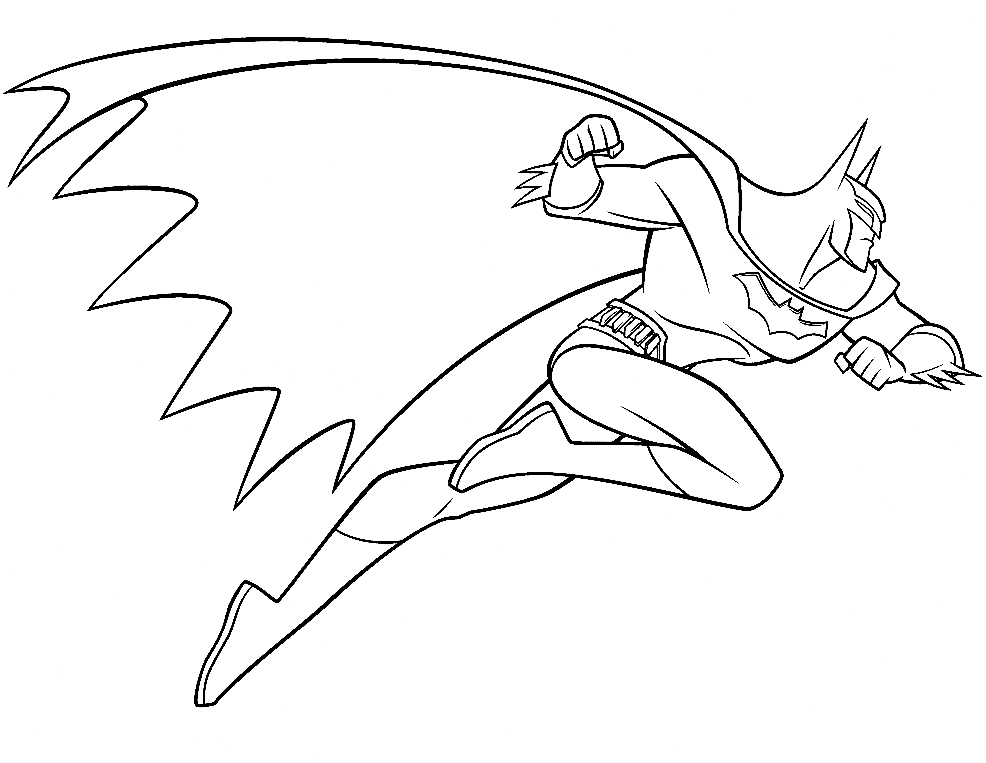 Batman coloring pages printable for free download