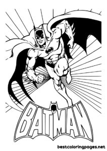 Batman coloring pages