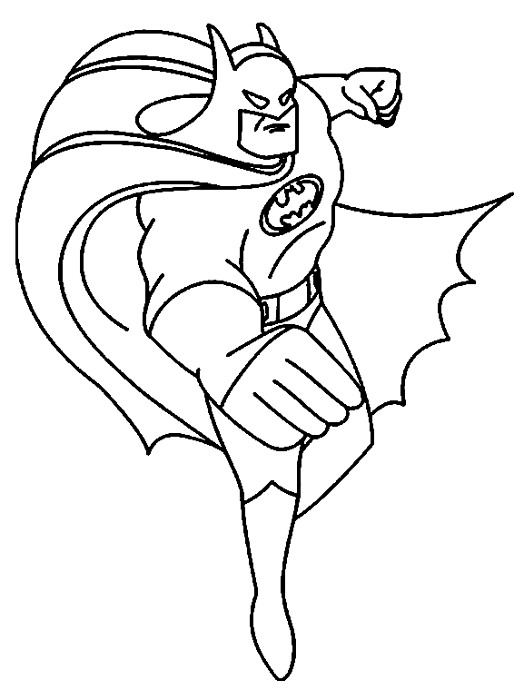 Batman coloring pages printable for free download