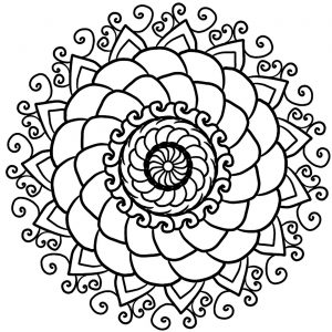 Easy mandalas for kids