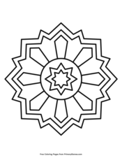 Mandala coloring pages â free printable pdf from