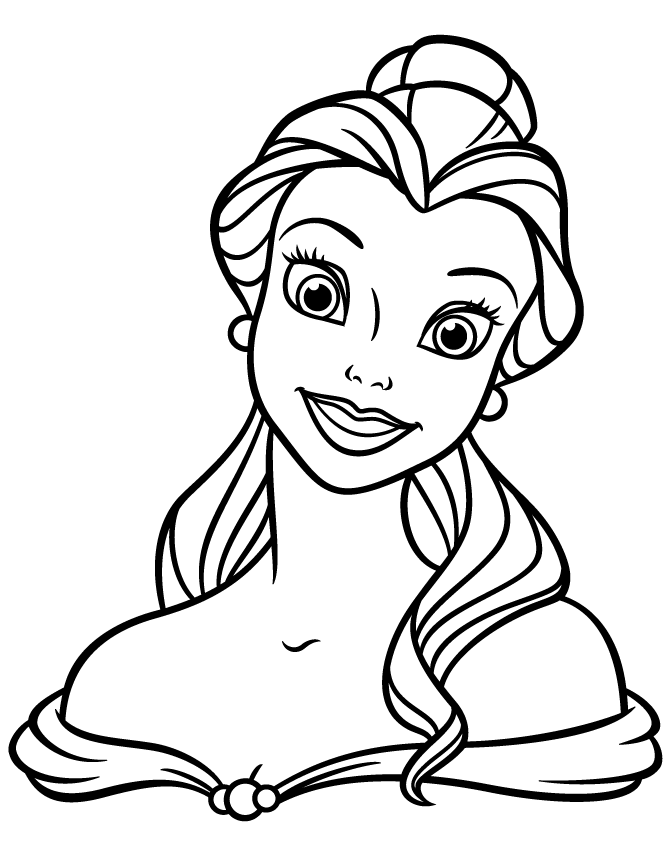 Printable coloring pages belle coloring pages princess coloring pages disney coloring pages