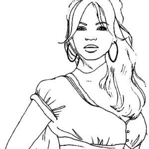 Beyonce coloring pages printable for free download