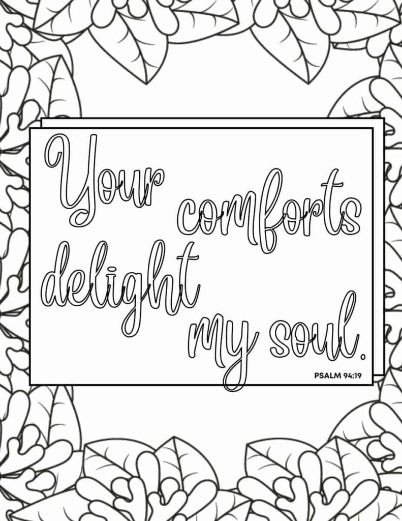 Free easy bible verse coloring pages no sign