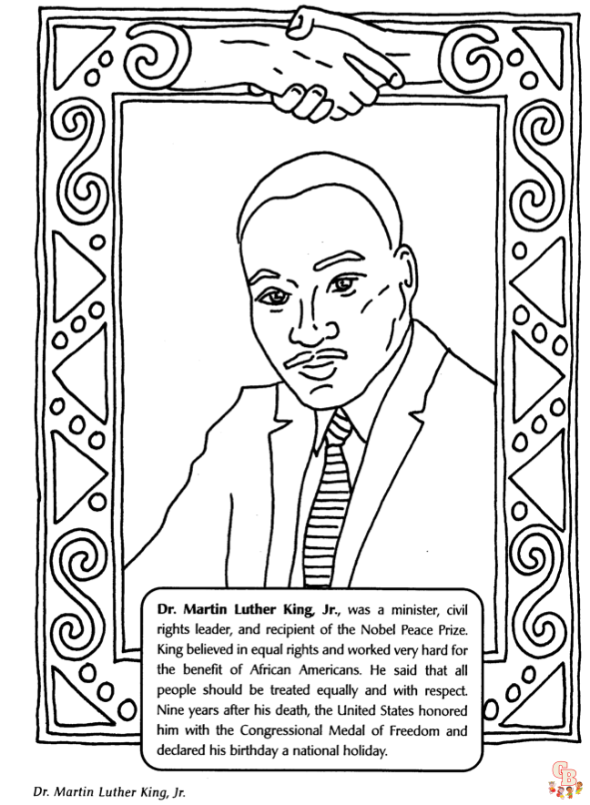 Celebrate black history month with printable coloring pages