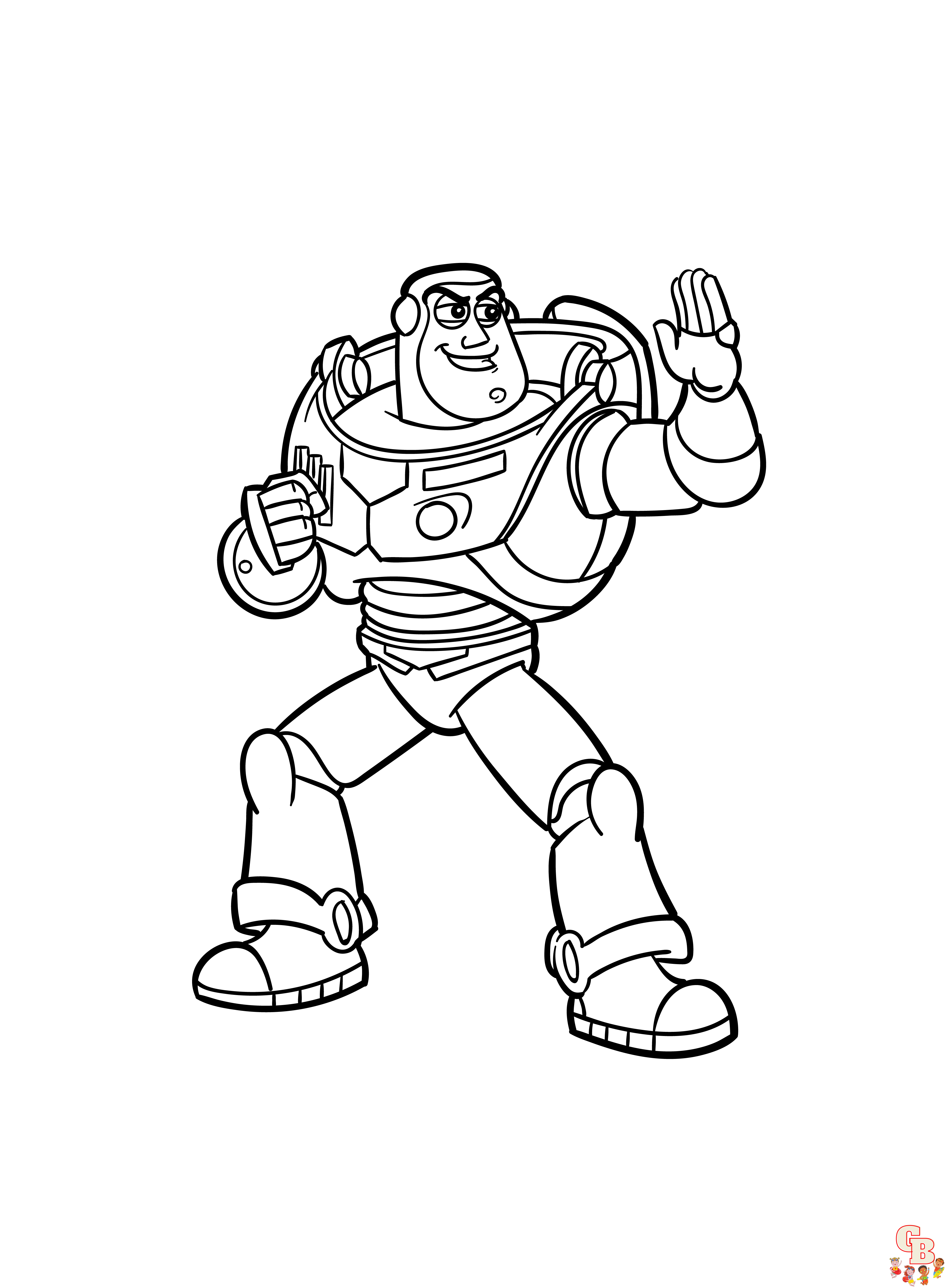 Explore the world of cute lightyear coloring pages