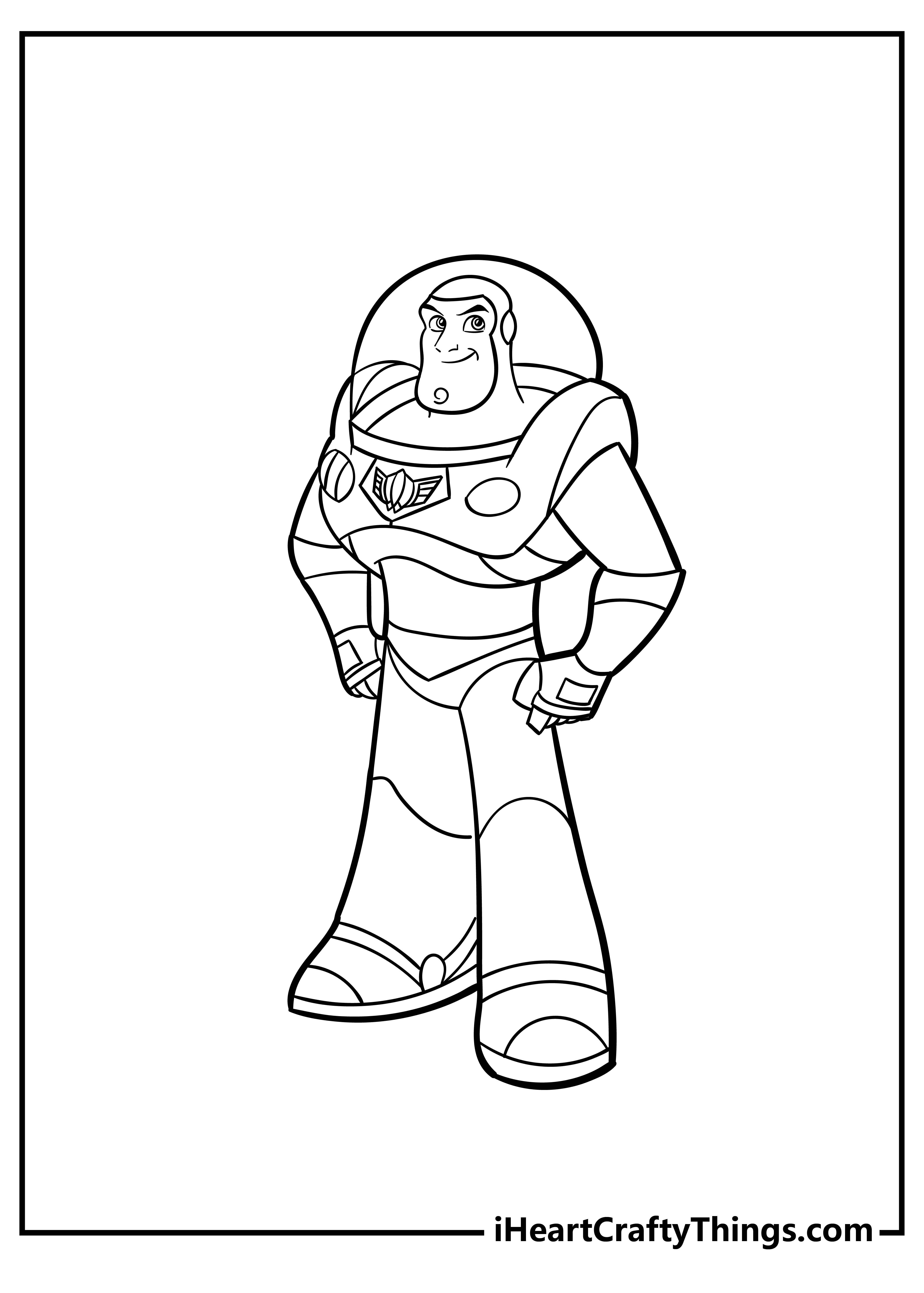 Buzz lightyear coloring pages free printables