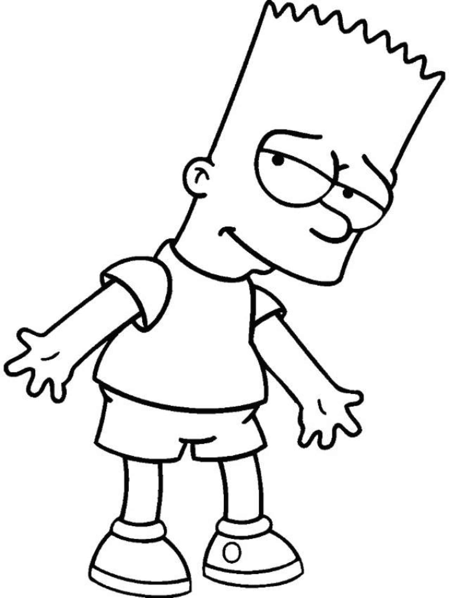 Download the simpsons coloring pages