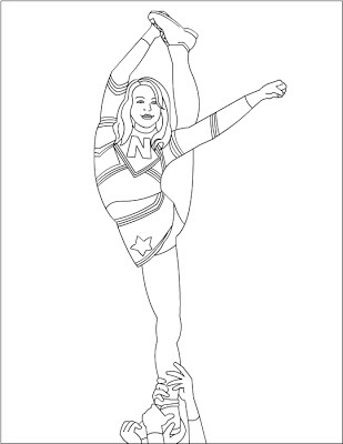 Nicoles free coloring pages cheerleading coloring pages dance coloring pages free coloring pages coloring pages