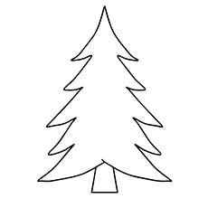 Top free printable christmas tree coloring pages online