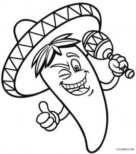 Printable cinco de mayo coloring pages for kids coloring pages coloring pages for kids bear coloring pages