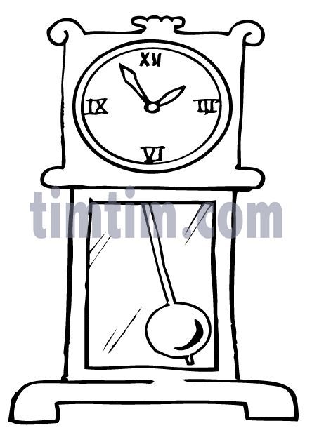 X free drawing of grandfather clock from the category home clock drawings grandfather clock clock