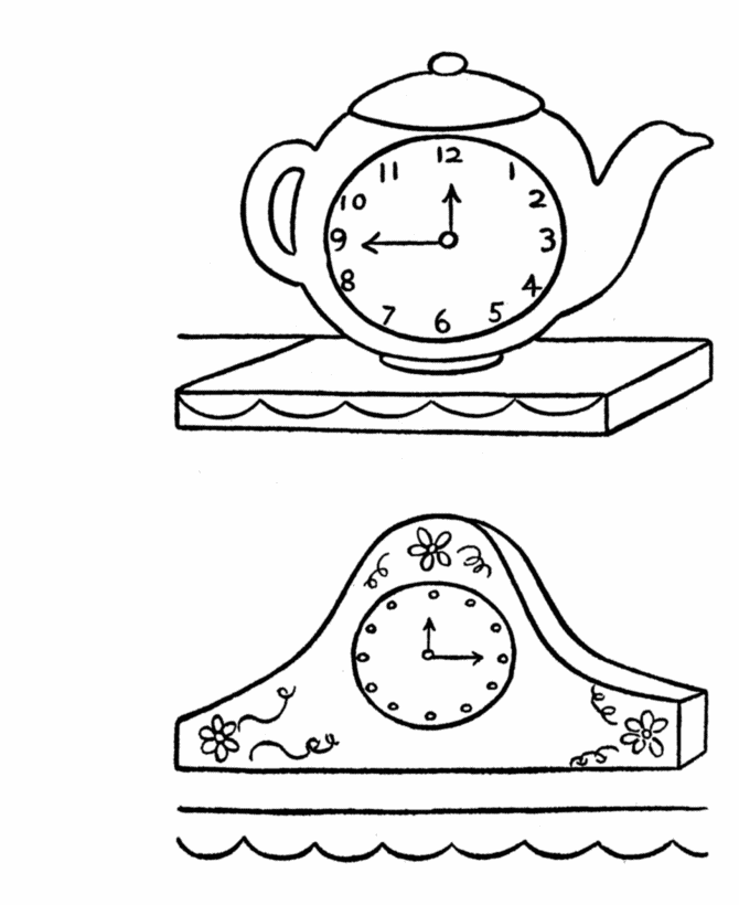 Bluebonkers mantel clocks