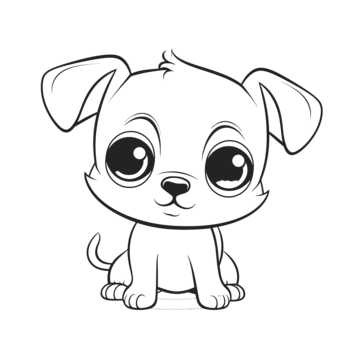 Puppy cartoon drawing png transparent images free download vector files