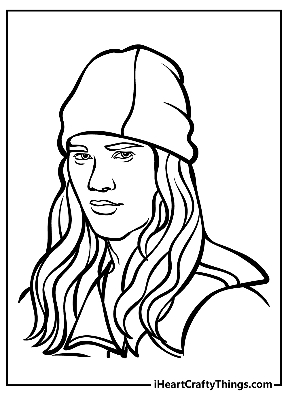 Descendants coloring pages free printables