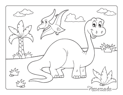 Best dinosaur coloring pages for kids adults