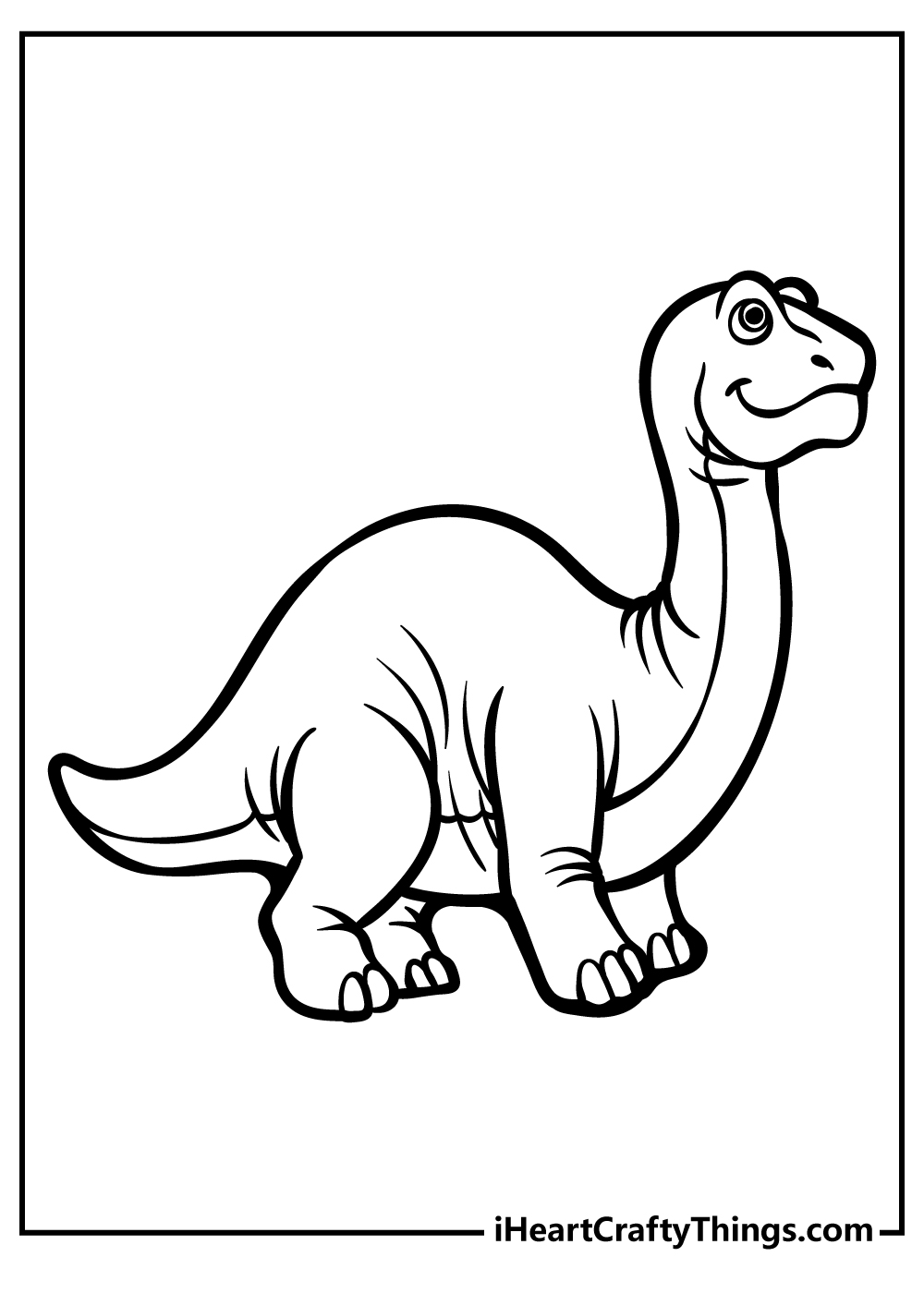 Baby dinosaur coloring pages free printables