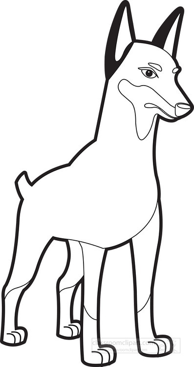 Animal outline clipart