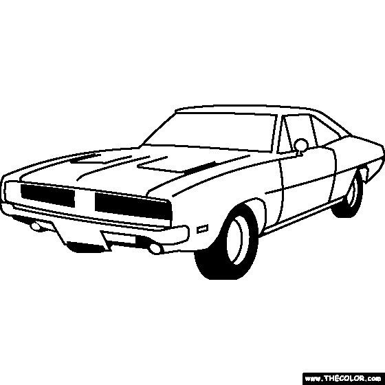 Dodge hemi charger coloring page dodge charger cars coloring pages coloring pages