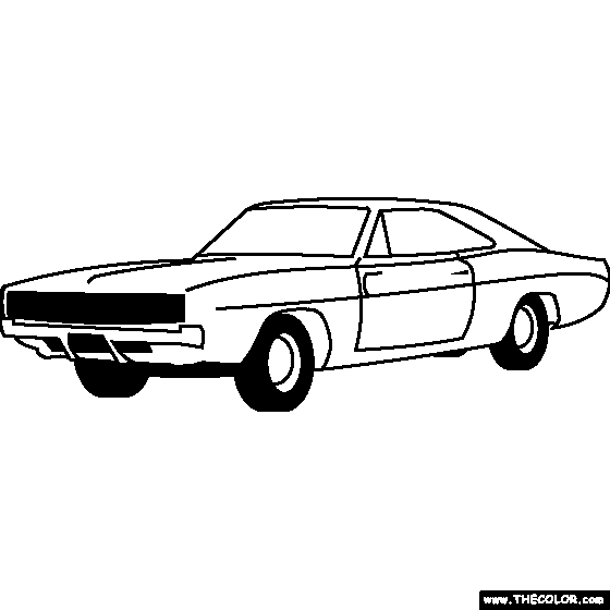 Dodge charger coloring page dodge charger coloring pages cars coloring pages