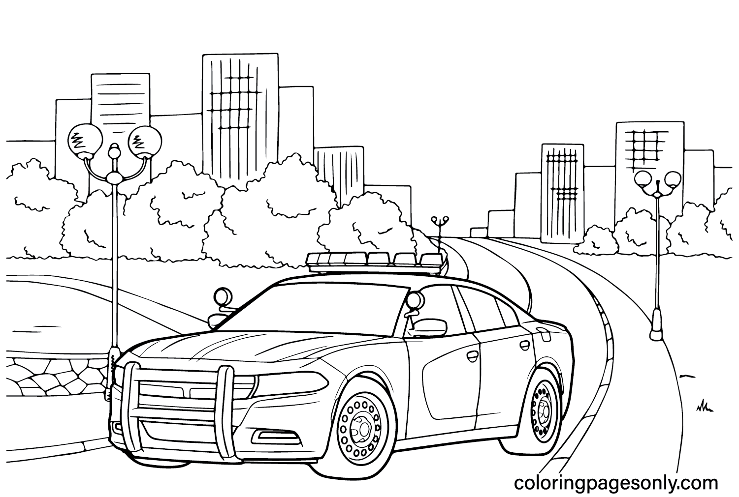 Dodge coloring pages