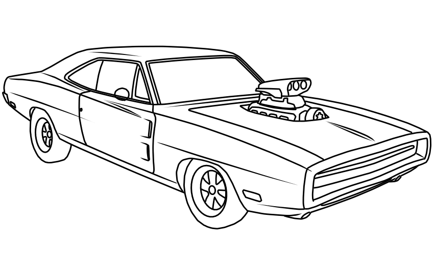 Dodge charger rt dodge charger art cool car drawings cars coloring pages