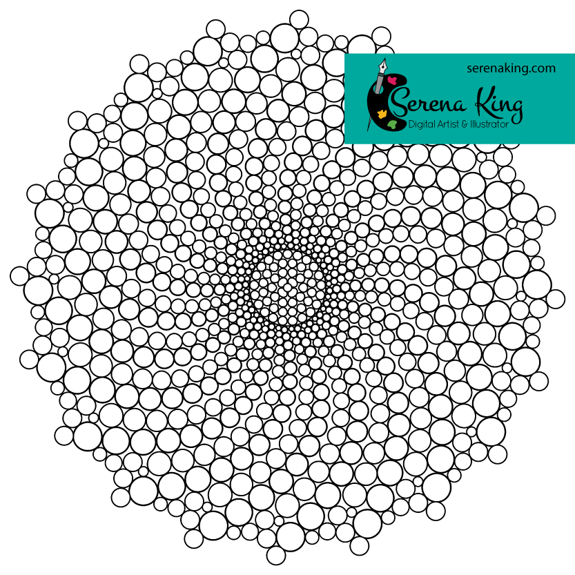 Swirl dots mandala coloring page mandala coloring mandala coloring pages designs coloring books