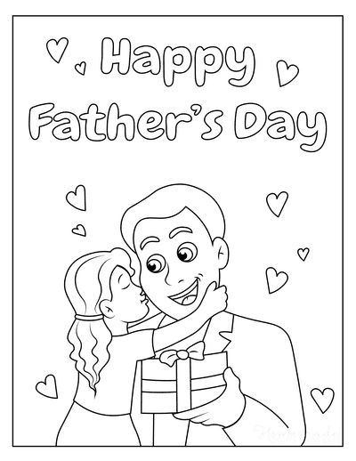 Happy fathers day coloring pages for kids happy fathers day cards fathers day coloring page happy fathers day