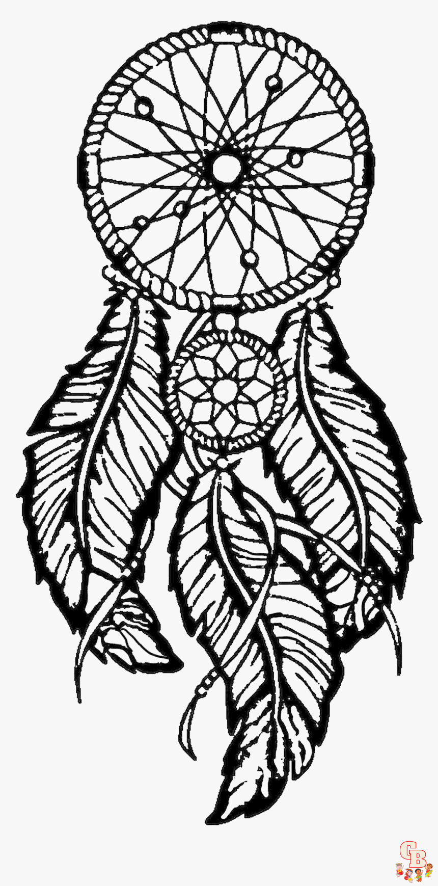 Dream catcher coloring pages free printable sheets and easy designs from