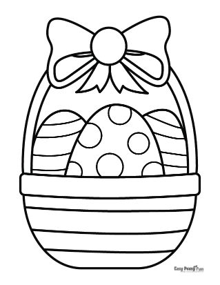 Easter coloring pages â printable coloring pages