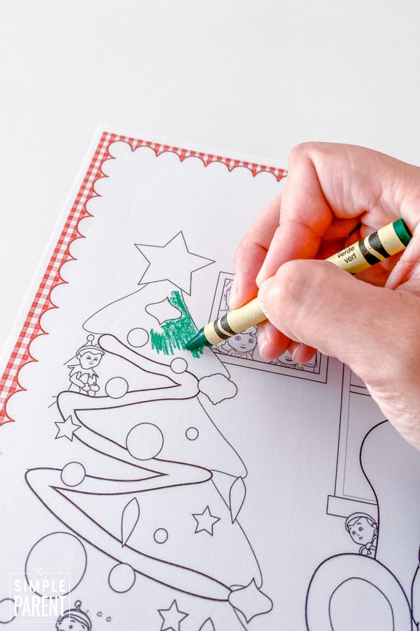 Elf on the shelf coloring pages free printables â the simple parent